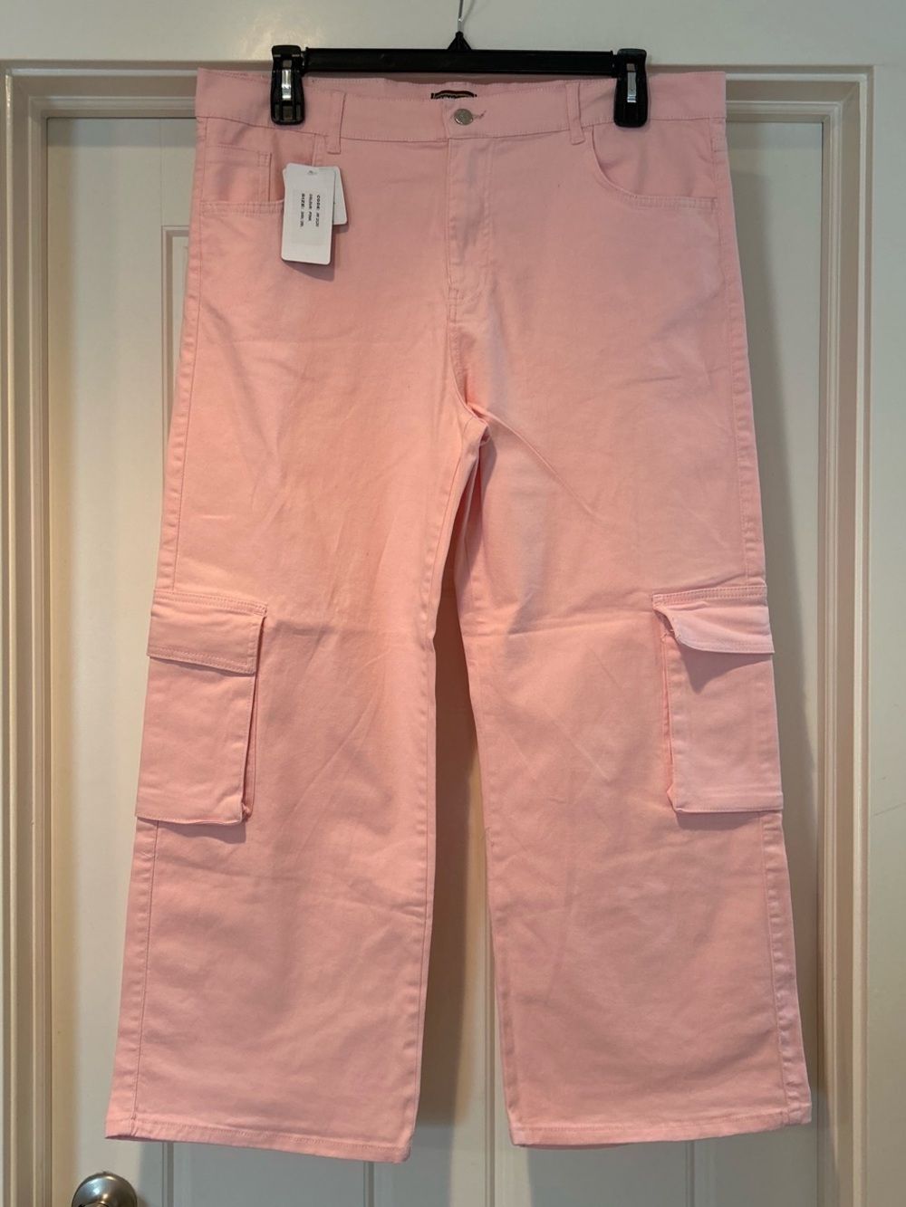 Pink Cargo Pants